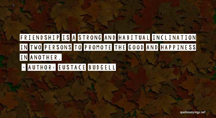 Promote Happiness Quotes By Eustace Budgell