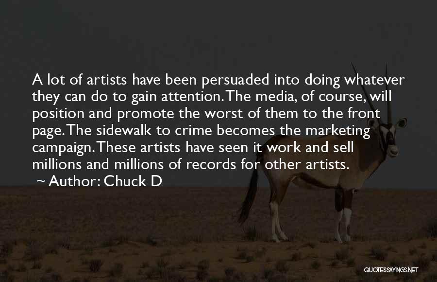 Promote Page Quotes By Chuck D