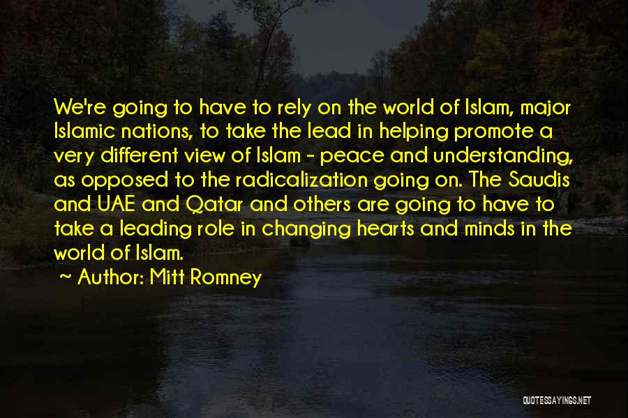 Promote Peace Quotes By Mitt Romney