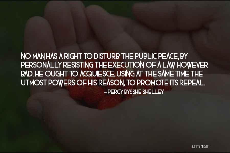 Promote Peace Quotes By Percy Bysshe Shelley