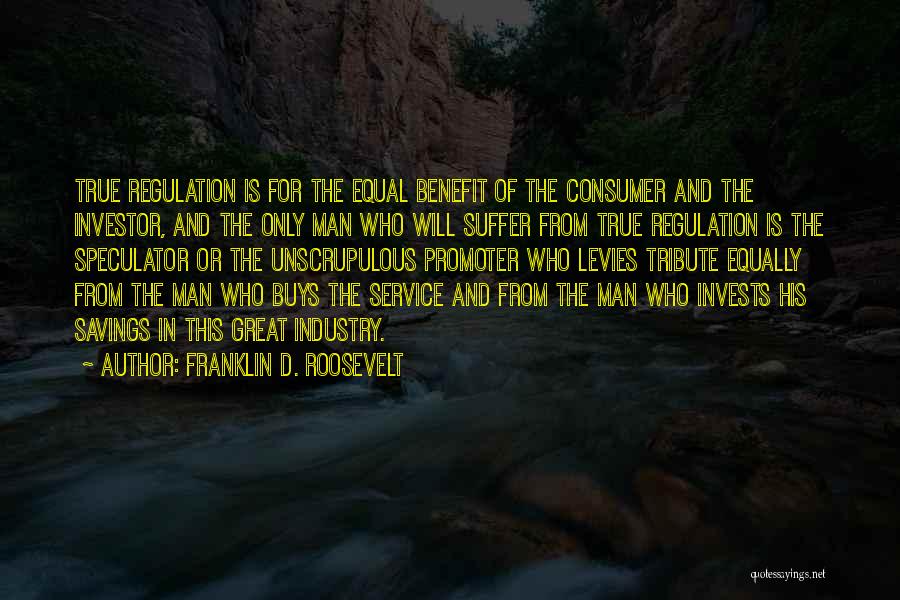 Promoter Quotes By Franklin D. Roosevelt