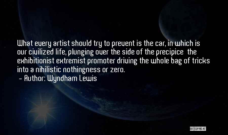 Promoter Quotes By Wyndham Lewis