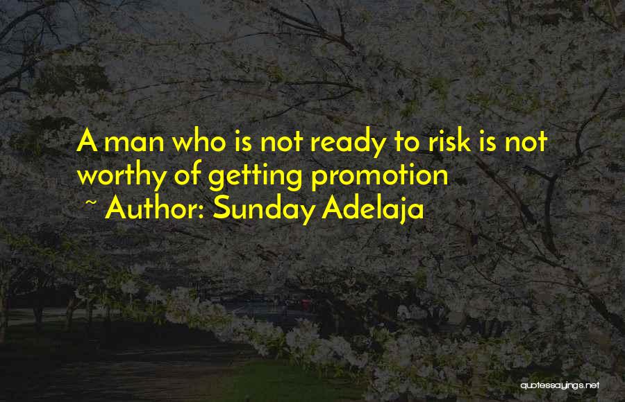 Promotion Success Quotes By Sunday Adelaja