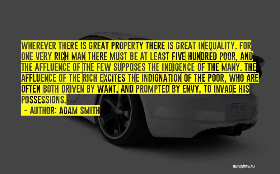 Prompted Quotes By Adam Smith