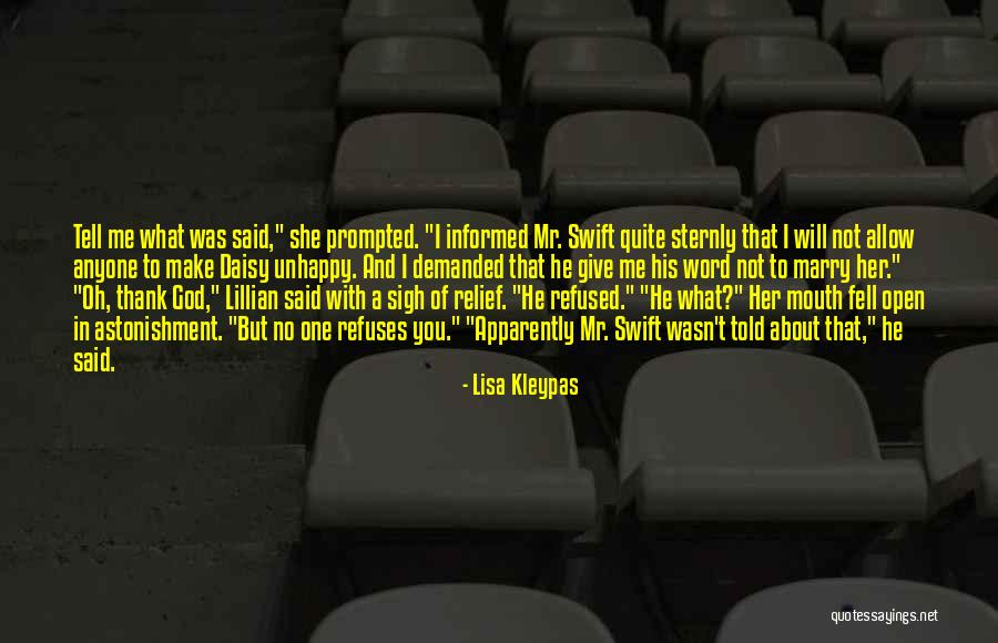 Prompted Quotes By Lisa Kleypas