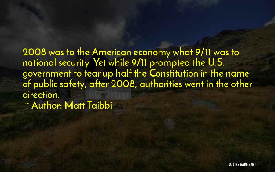 Prompted Quotes By Matt Taibbi