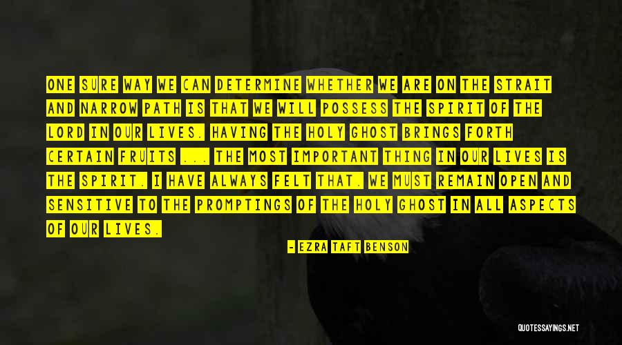 Promptings Quotes By Ezra Taft Benson Promptings Quotes By Ezra Taft Benson