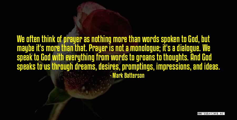 Promptings Quotes By Mark Batterson Promptings Quotes By Mark Batterson