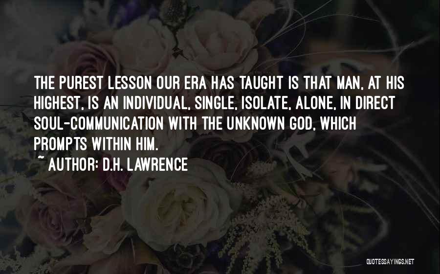 Prompts Quotes By D.H. Lawrence