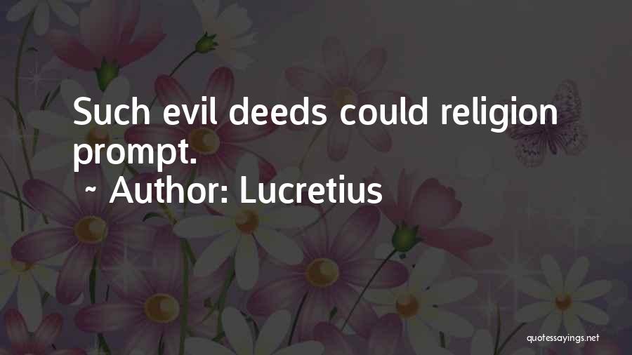 Prompts Quotes By Lucretius