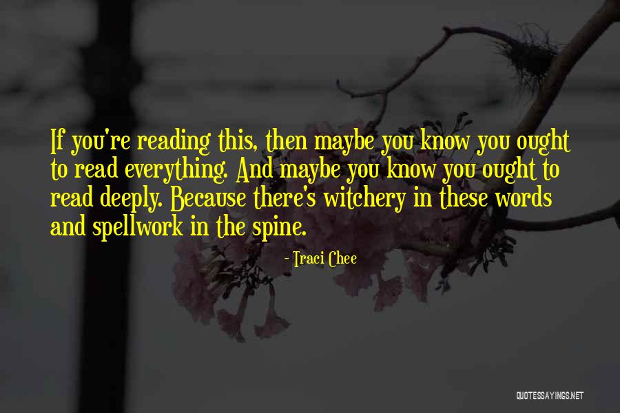 Prontasan Quotes By Traci Chee Prontasan Quotes By Traci Chee