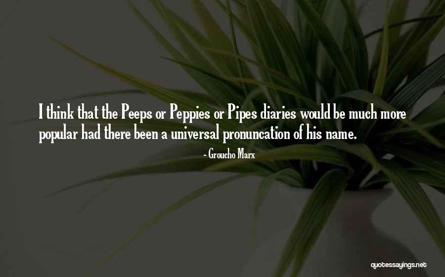 Pronuncation Quotes By Groucho Marx Pronuncation Quotes By Groucho Marx