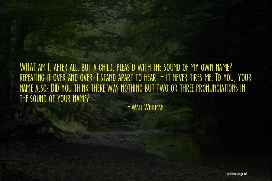 Pronunciations Quotes By Walt Whitman Pronunciations Quotes By Walt Whitman