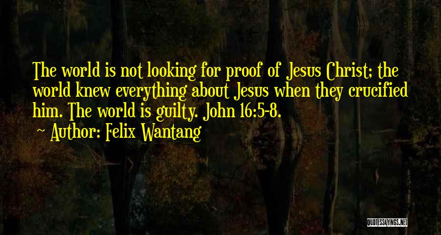 Proof Of Heaven Quotes By Felix Wantang