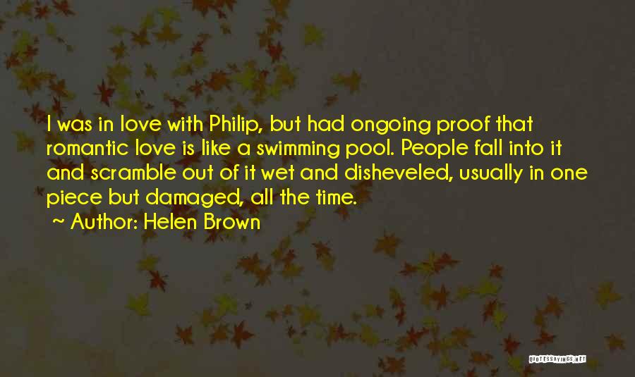 Proof Of Love Quotes By Helen Brown