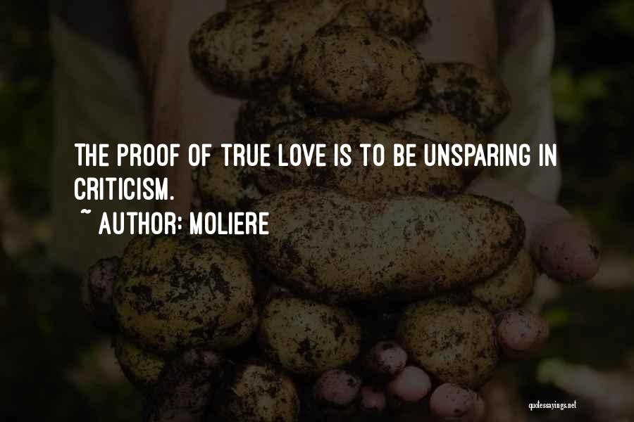 Proof Of Love Quotes By Moliere