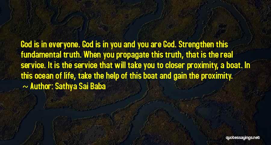 Propagate Quotes By Sathya Sai Baba