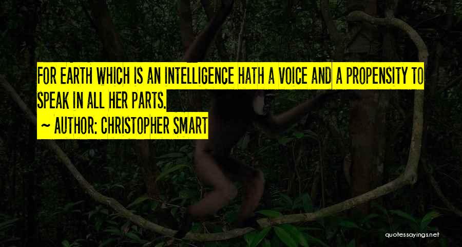 Propensity Quotes By Christopher Smart Propensity Quotes By Christopher Smart