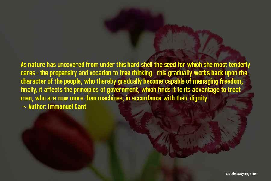 Propensity Quotes By Immanuel Kant