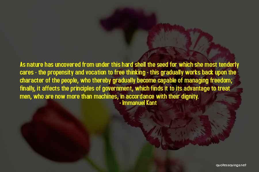 Propensity Quotes By Immanuel Kant