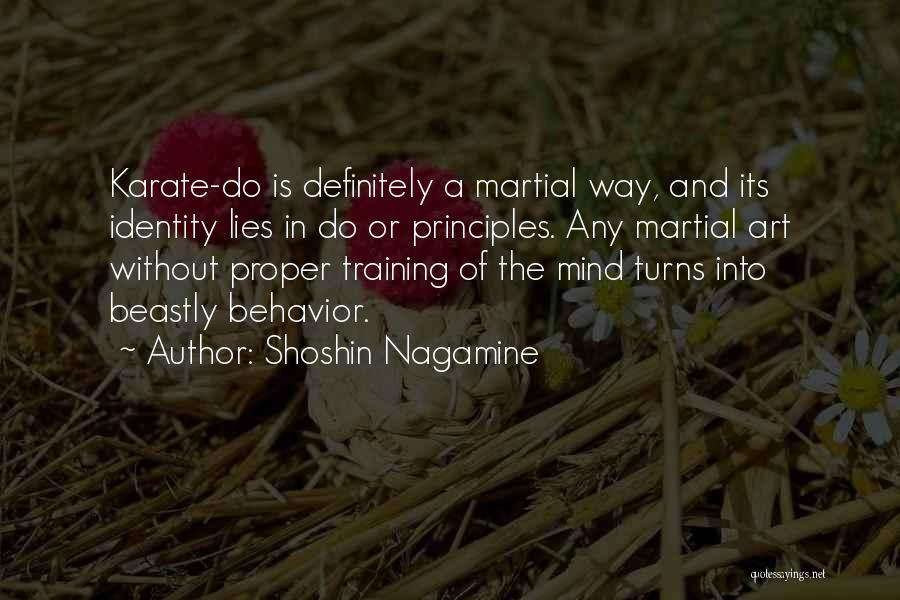 Proper Behavior Quotes By Shoshin Nagamine