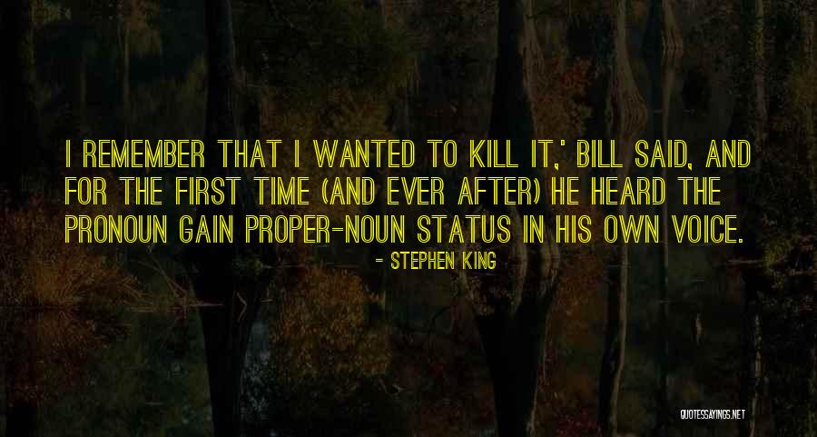 Proper Time Quotes By Stephen King Proper Time Quotes By Stephen King