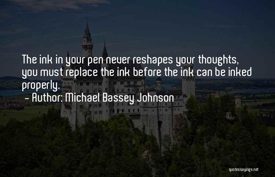 Properly Writing Quotes By Michael Bassey Johnson