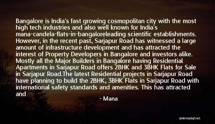 Property Developers Quotes By Mana