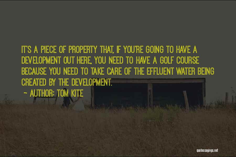 Property Development Quotes By Tom Kite