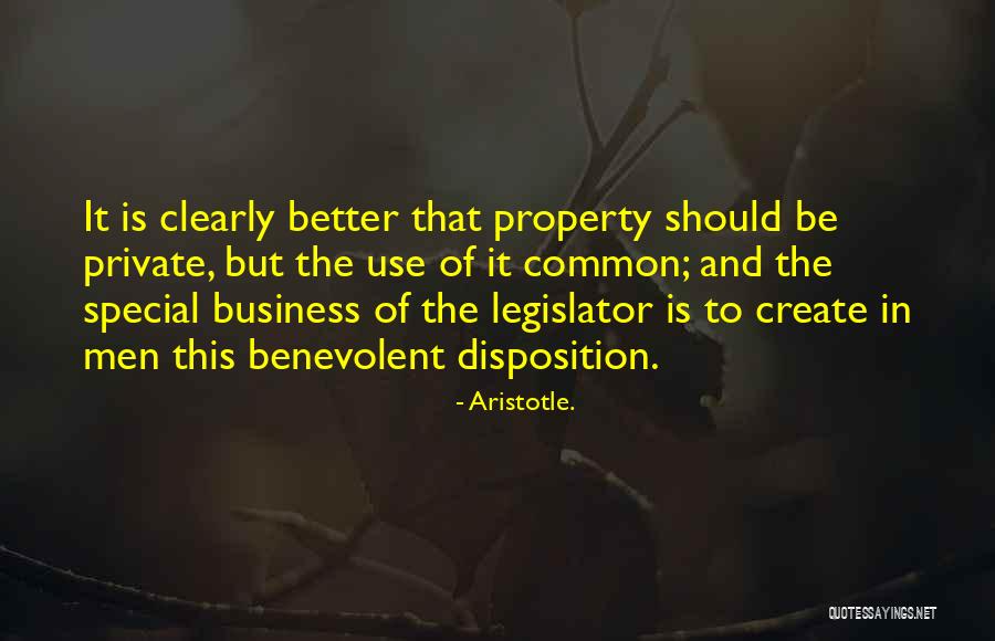 Property Quotes By Aristotle.