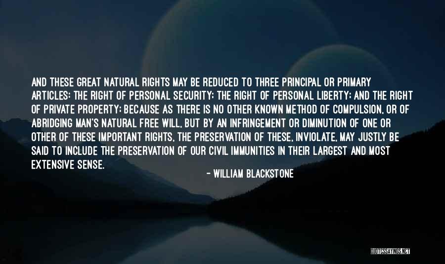 Property Quotes By William Blackstone