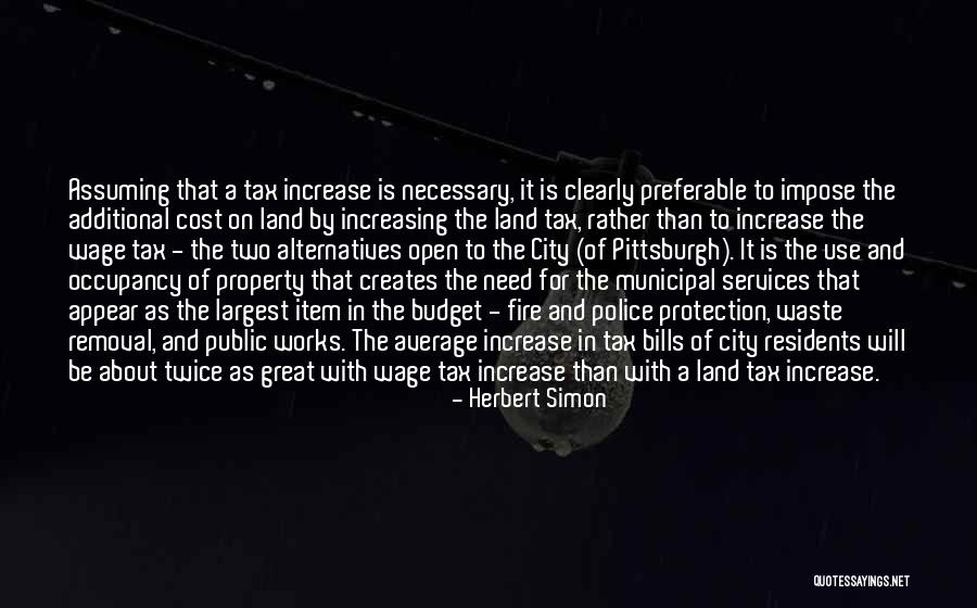 Property Tax Quotes By Herbert Simon Property Tax Quotes By Herbert Simon