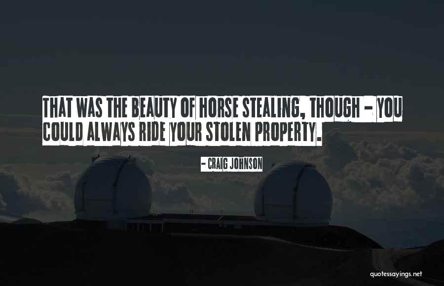 Property You Quotes By Craig Johnson Property You Quotes By Craig Johnson