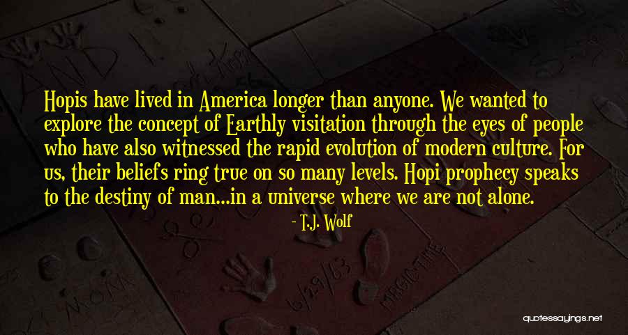 Prophecy In Fiction Quotes By T.J. Wolf Prophecy In Fiction Quotes By T.J. Wolf