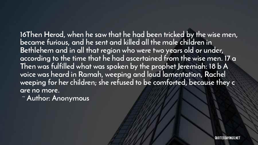 Prophet Quotes By Anonymous