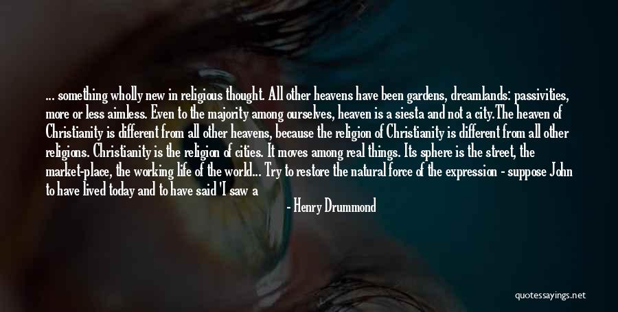 Prophetic Prayer Quotes By Henry Drummond