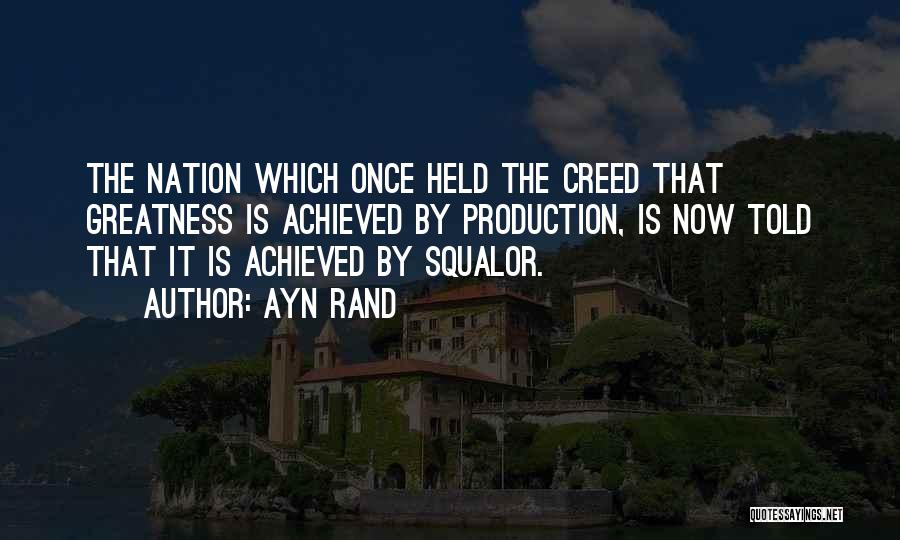 Prophetic Quotes By Ayn Rand