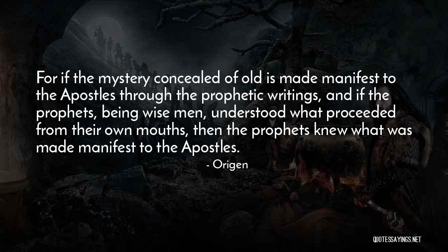 Prophets And Apostles Quotes By Origen Prophets And Apostles Quotes By Origen