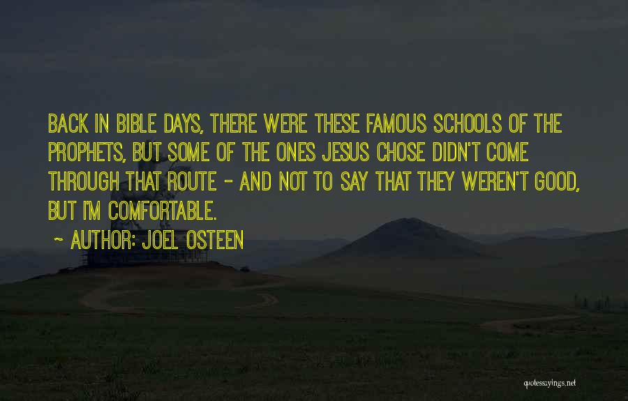 Prophets From The Bible Quotes By Joel Osteen