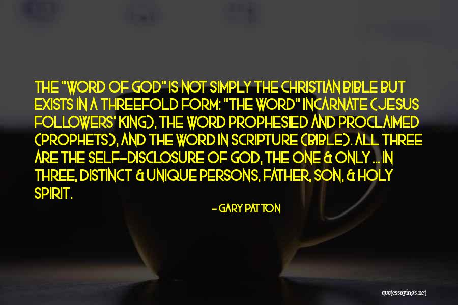 Prophets In The Bible Quotes By Gary Patton