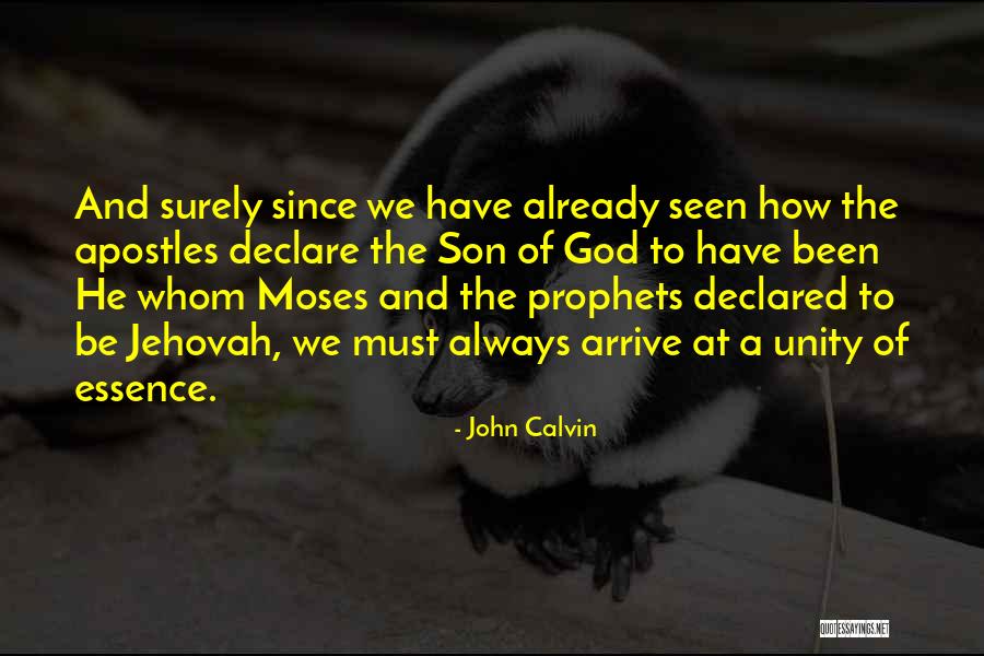 Prophets Quotes By John Calvin