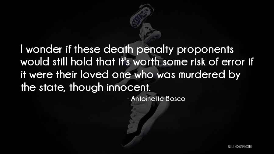Proponents Quotes By Antoinette Bosco Proponents Quotes By Antoinette Bosco
