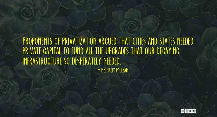 Proponents Quotes By Bethany McLean Proponents Quotes By Bethany McLean