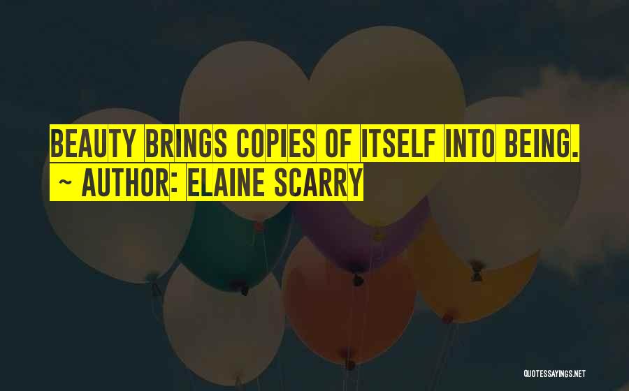 Proporcionar Definicion Quotes By Elaine Scarry