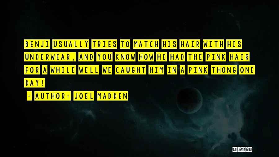 Proporcionar Definicion Quotes By Joel Madden