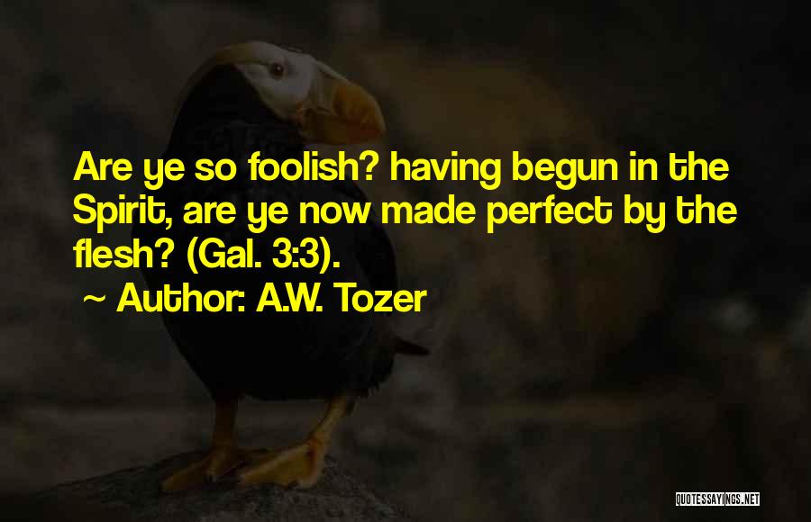 Proporciones Ejemplos Quotes By A.W. Tozer