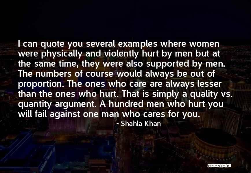 Proportion And Examples Quotes By Shahla Khan