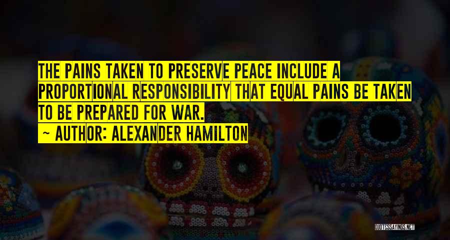 Proportional Quotes By Alexander Hamilton