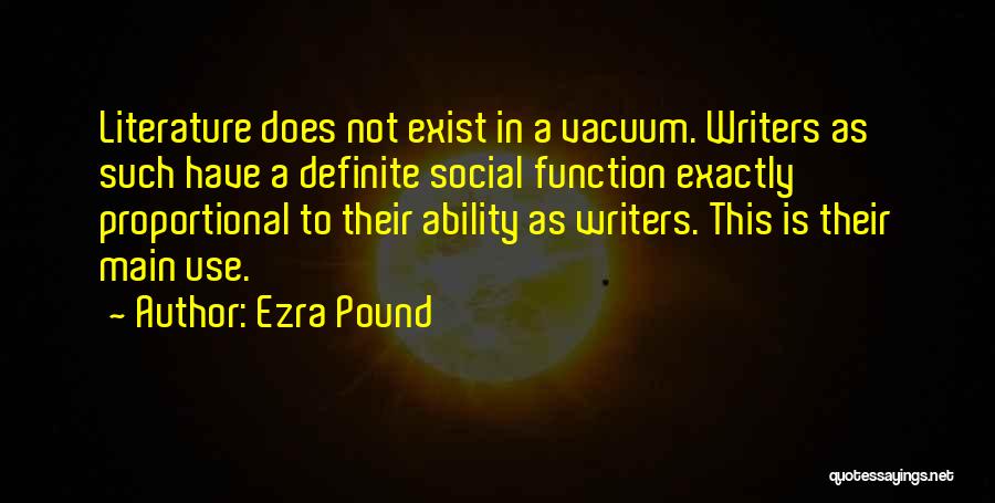 Proportional Quotes By Ezra Pound