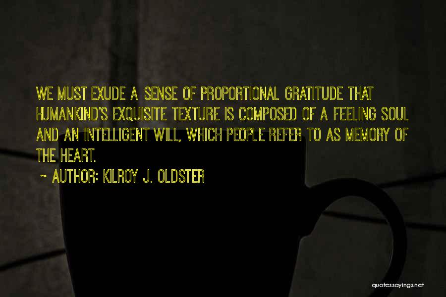 Proportional Quotes By Kilroy J. Oldster
